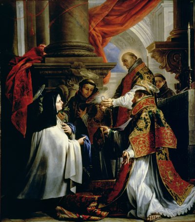 Communion of St. Teresa of Avila, c.1670 by Claudio Coello